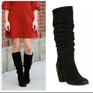 Arturo Chiang Halima black suede sboot 11 EUC